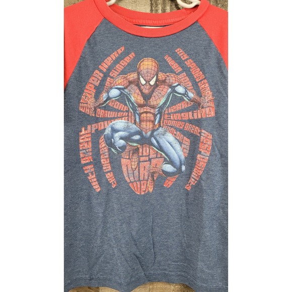Marvel SpiderMan Boys Short Sleeve Tee Size Med (8) - Picture 2 of 4